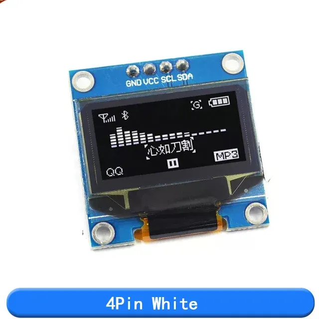 OLED Display 0.96" 128x64 Blue I2C IIC SSD1306 Arduino Raspberry Pi - AUSCOM Computers & Controls - View #3