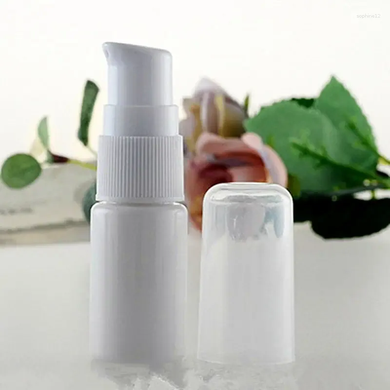 Storage Bottles 10pcs/lot Factory Wholesale 10ml Empty Beak Bottle Lotion Sub-bottling Cosmetic Sample With Pump Makeup Vials