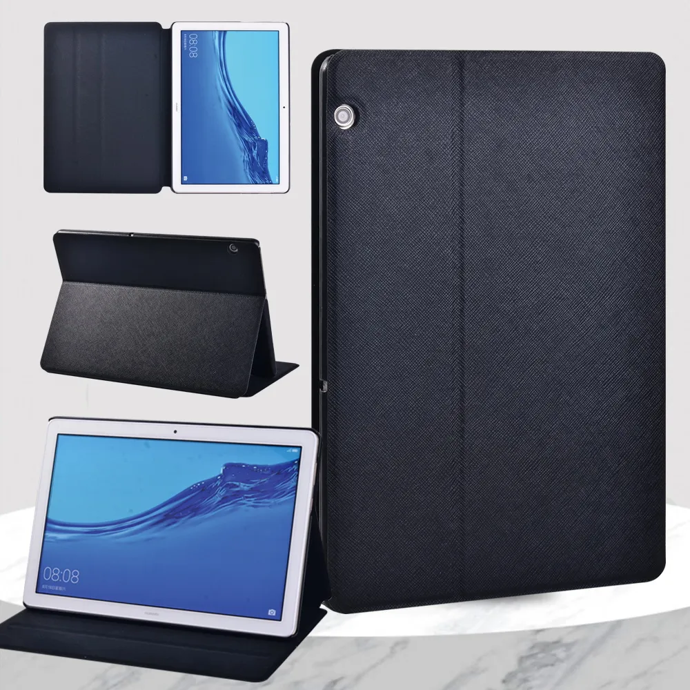 3-Folding Leather Case For Huawei MediaPad T5, 10-inch Folio PU - View #12