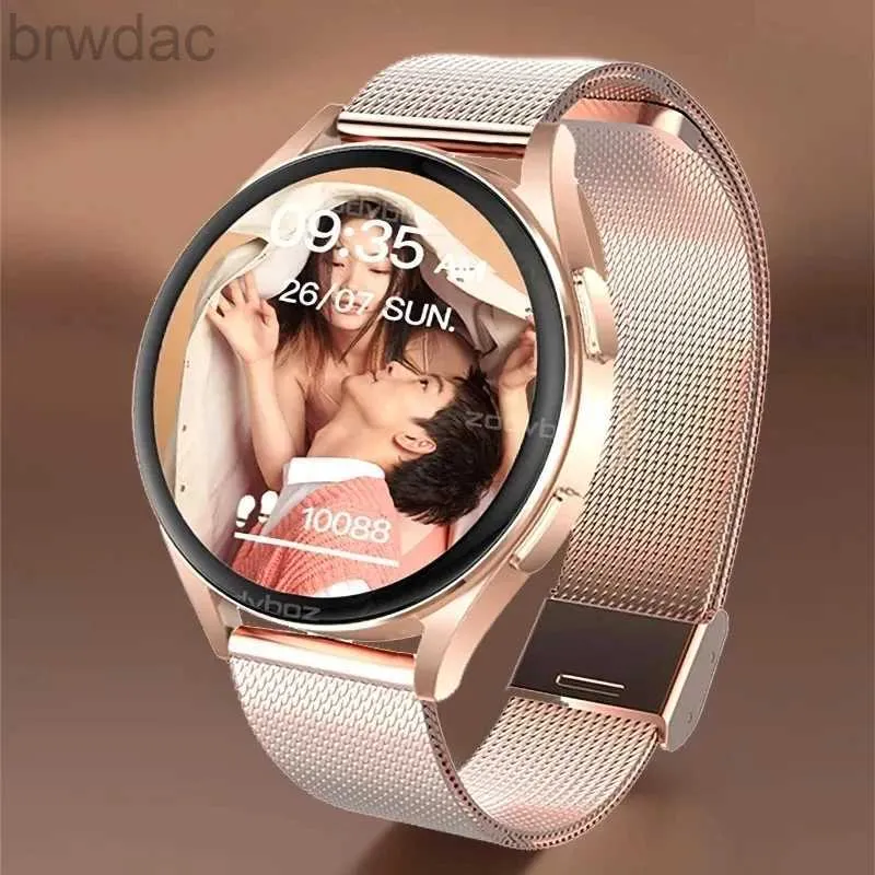 Women's Watches 2023 Nouveau IP67 Smartwatch imperméable Smartwatch Wather Watch CirclesCreen Sleep Monitor FashionActivity Tracker Smartwatch pour Samsung 240409