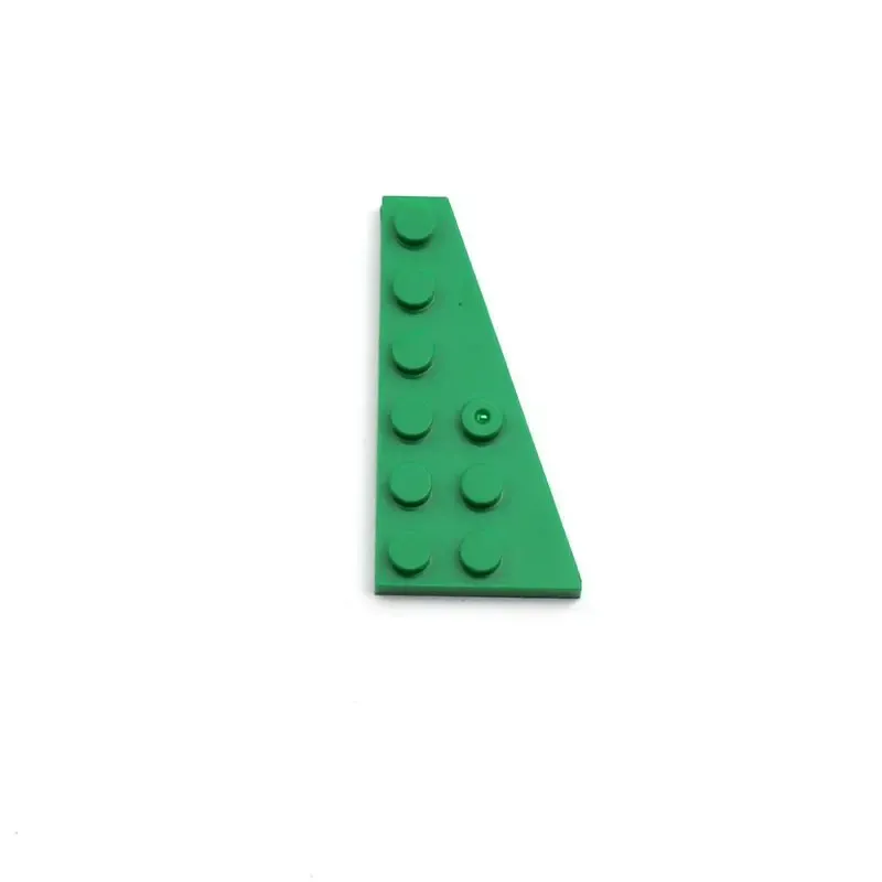 Building Blocks MOC Parts 54384 54383 Wedge Plate 6 x 3 Right Left DIY Assmble Bricks Kids Puzzle Brain Toy Gift 20pcs