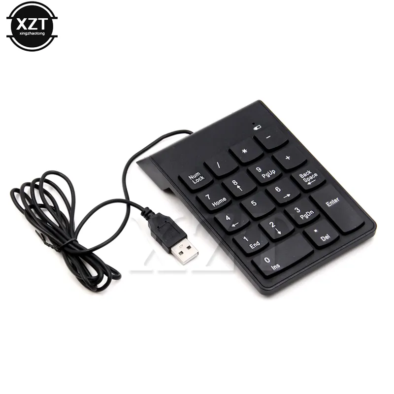 Wireless Keyboard Wireless USB - 18-Key Portable Number Pad For