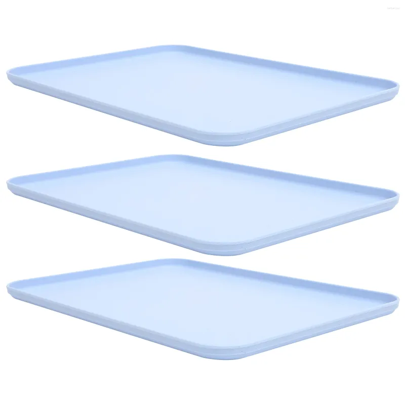 Assiettes 3 PCS Cake Pan Small Fruit Play Service Cheese Board Board Dessert Salads Dishs Menagerierie