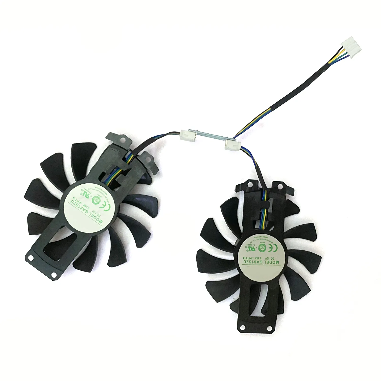 Cooling Fans 75mm GA81S2U 4PIN GTX960 GPU FAN For ZOTAC GTX950 GTX960 GTX1060 4G PCI-EDC Graphics Card Fan