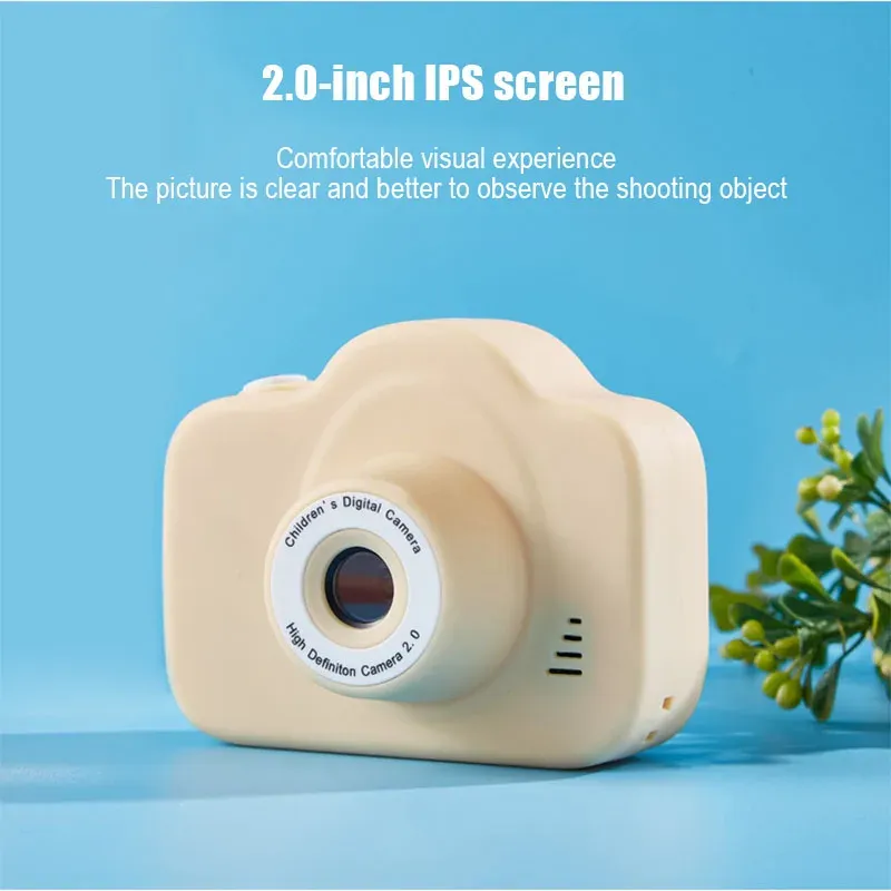 Cameras Hd Camera Mini Toys Photo Video Dv Dslr Dual Camera 2 Inches Ips Screen Auto Focus Photographic Camera Selfie Timing