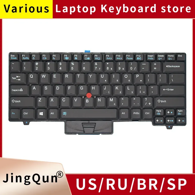 Claviers Nouveau clavier d'ordinateur portable russe américain pour Lenovo IBM Thinkpad SL410 SL410K SL510 SL510K L410 L412 L420 L421 L520 L512 L510 L521