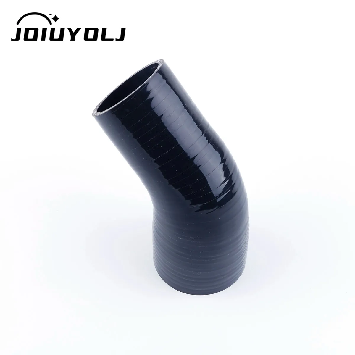 HPS 2-3/4 - 3 Silicone 45 Degree Elbow Reducer Coupler Hose, High Temp 4-ply Reinforced, 70mm - 76mm ID Blue