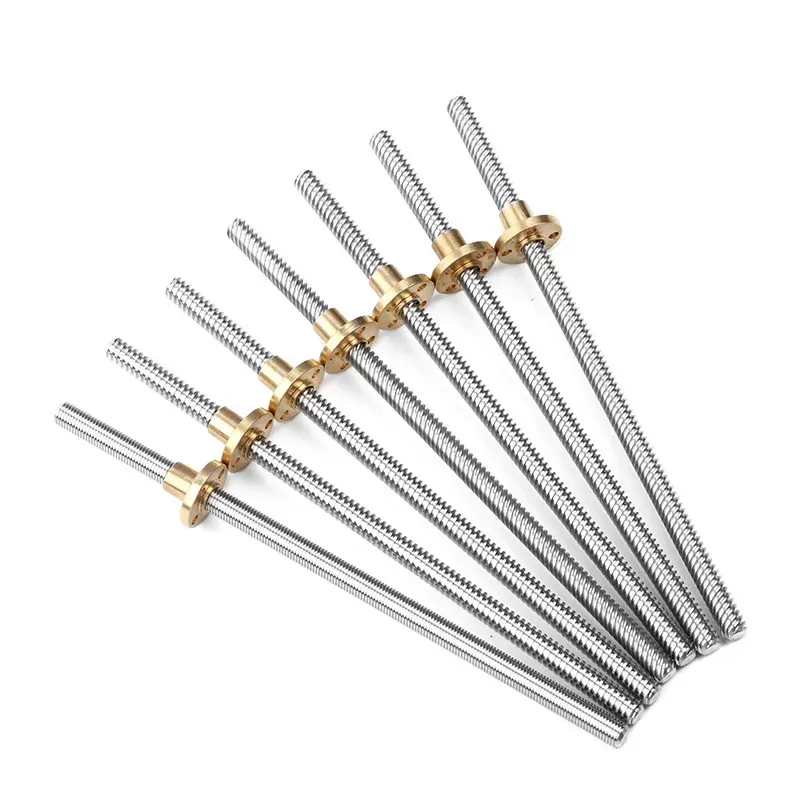 DIY CNC Machine Parts 150mm T8 Lead Screw Kit With Linear Motion Rods ...