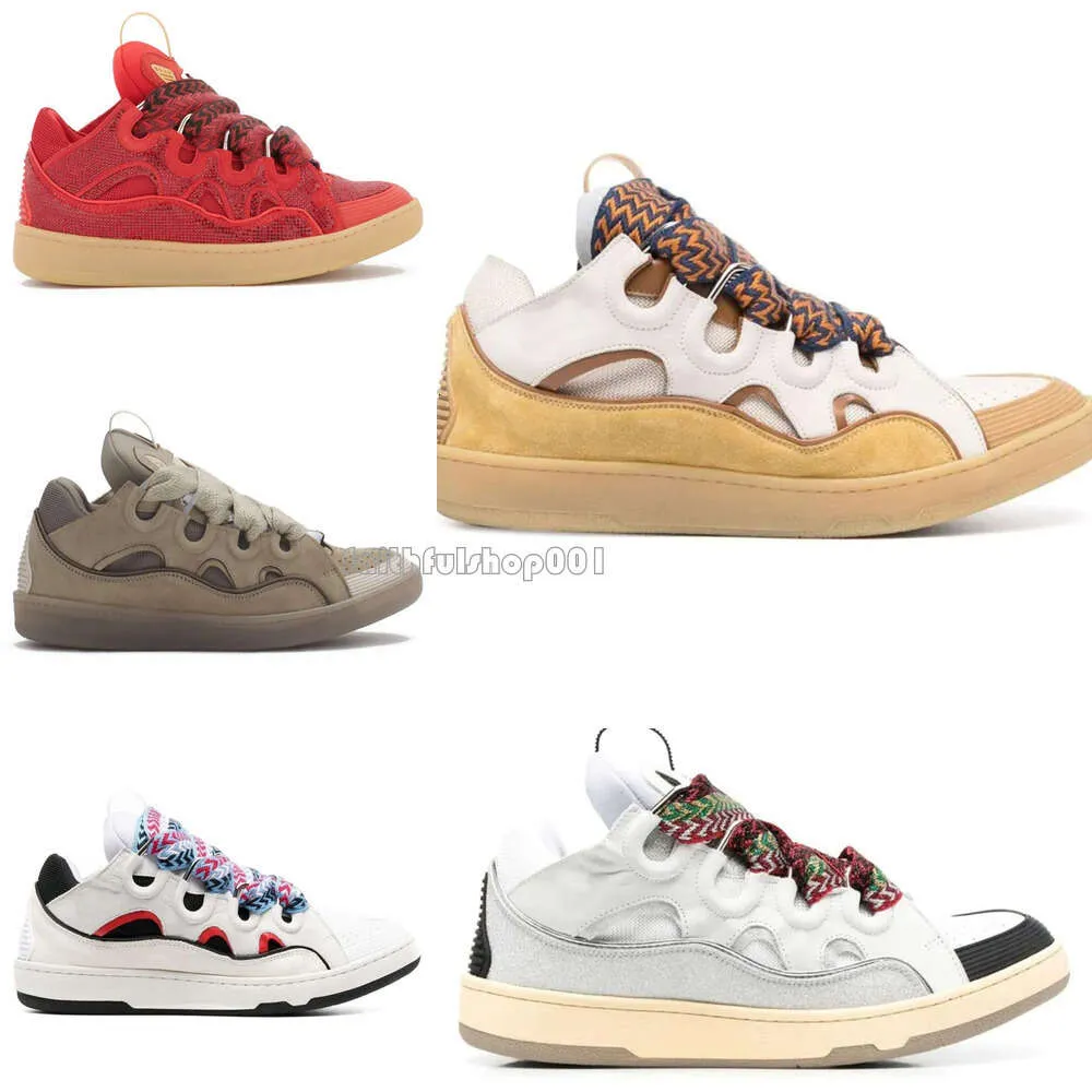 Chaussures lanvins les plus vendues Lanvinlités Curb en cuir extraordinaires EMED Femmes Hightop Calfskin Rubber Nappa Plateforme Sole Trainers Sneakers