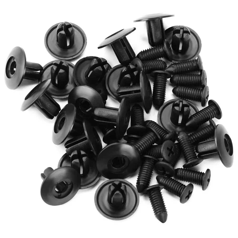 8mm Hole 1000/500/Plastic Rivets Fastener for Car Bumpers, Fenders ...