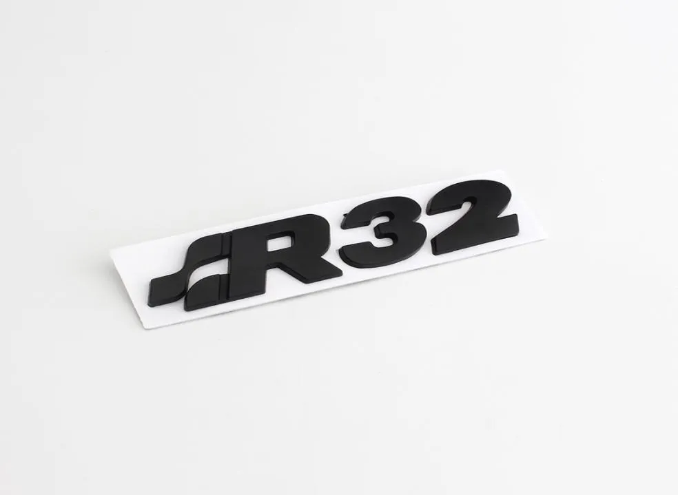 1x Chrom R32 SR32 Heck -Heckklappe Emblem Aufkleber für VW Golf MK4 R322759968