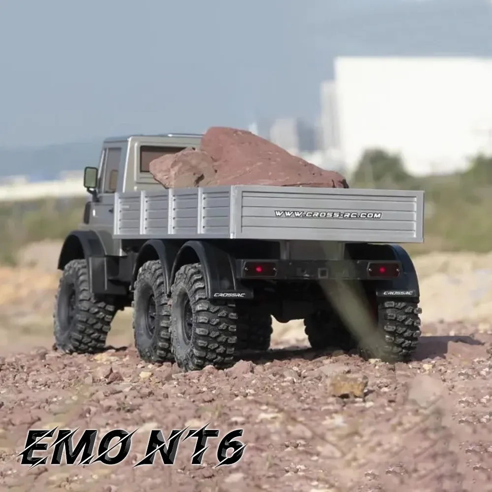 Crossrc EMO NT6 RTR 6WD 6x6 1/10 RC Elektrische Fernbedienungskontrollmodell Off-Straße Crawler Children's Spielzeug für Erwachsene