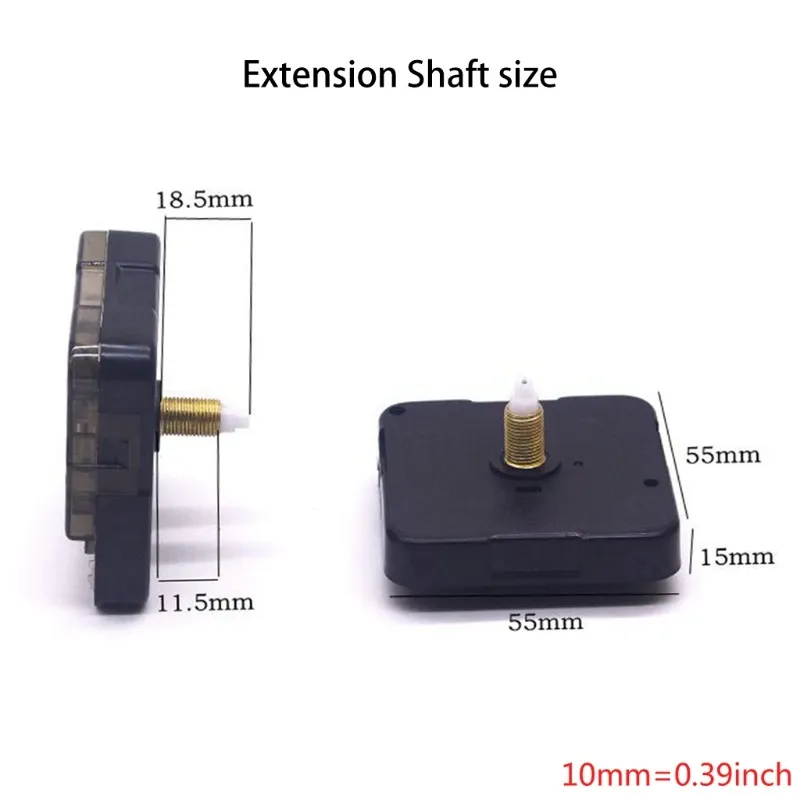 Mécanisme de mouvement de l'horloge murale x7xd Quartz Batterie à point de croix de croisement