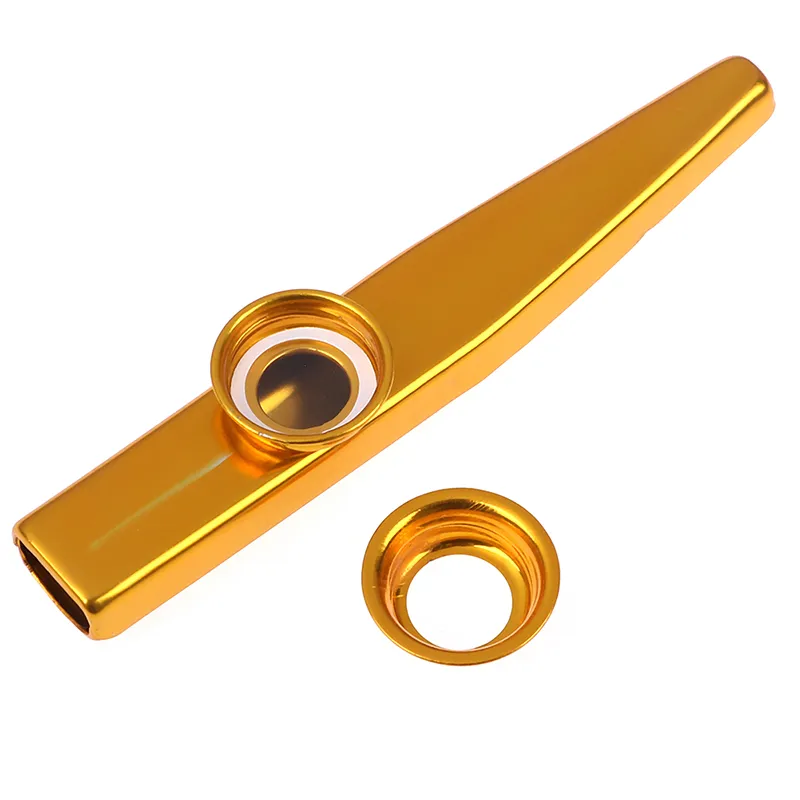 Kazoo　559 Lightweight Kazoo Aluminum Alloy Metal Musical Instrument 4.7 in