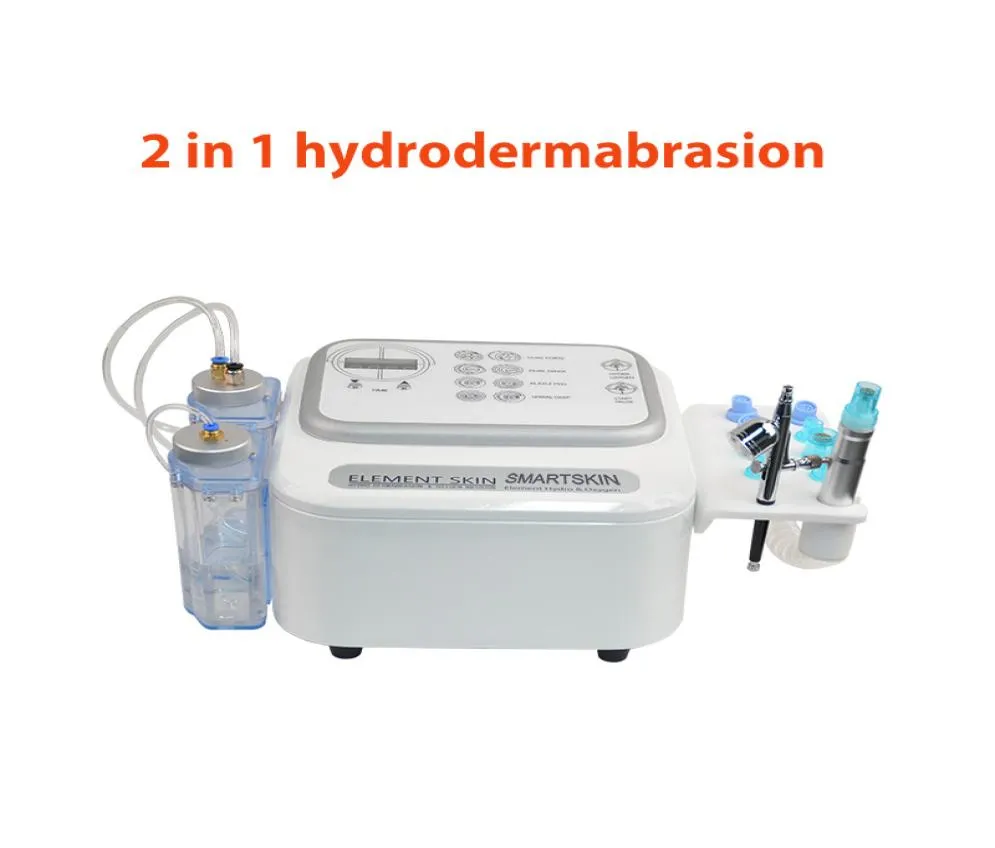 Hydra Portable Dermabrasion Peel Fasial Oxygène Spray pistolet Salon Utiliser la machine de soins du visage 2905989