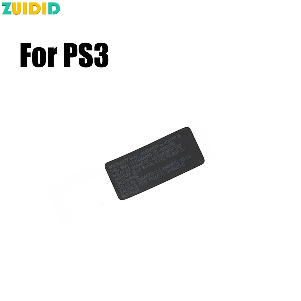 Zuidid Label Sticker Housing Shell Sticker Lable Seals for PS3 Slim Console Garanti SEALs US Version