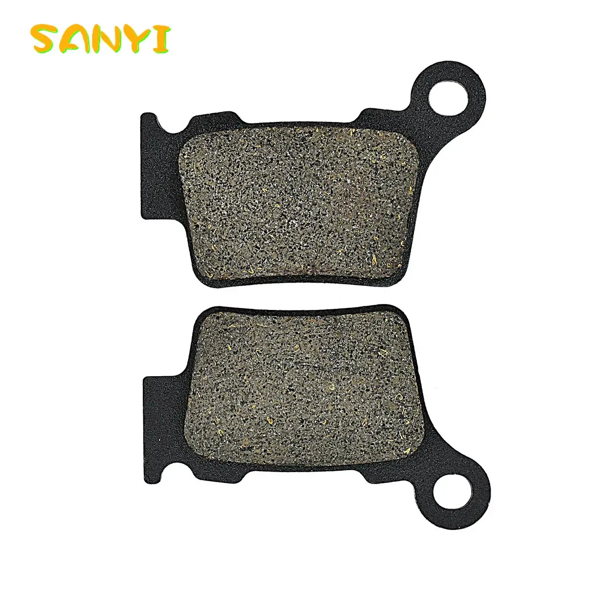 Caltric Rear Brake Pads For Yamaha XT660Z Tenere 2008-2010 & XT660X Supermoto 2004-2010 - Sintered, Low Dust
