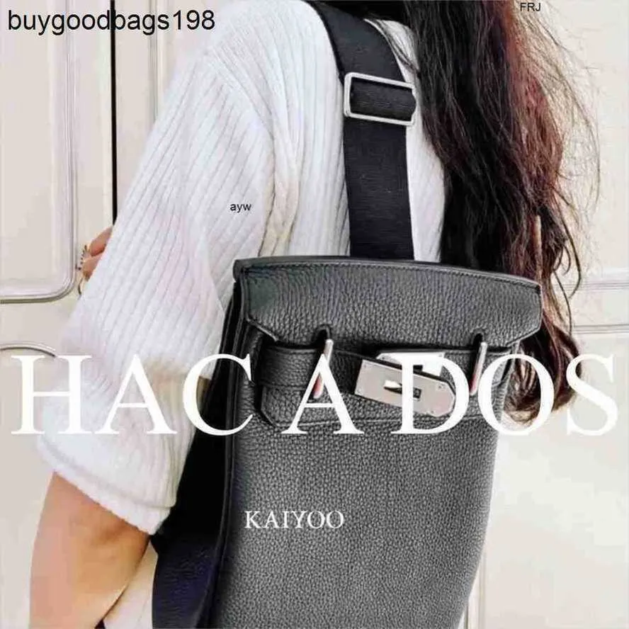 Дизайнерские сумки Crossbode Bag HAC A DOS -индивидуальная того уродливо без высоты H Семейства H Новые кожа TG Leather Mens и Womens имеют логотип 43VX