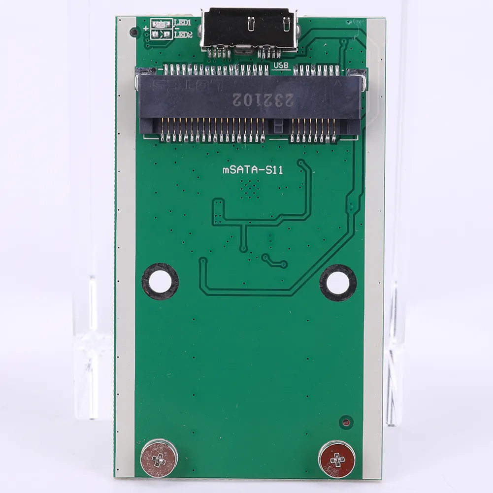 MSATA to USB 3.0 SSD Enclosure: UASP Mini Solid State Drive Box for 30 ...