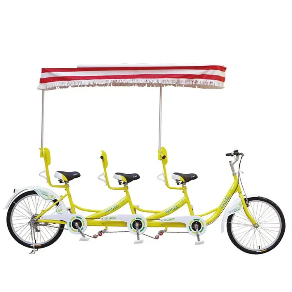 Velo Tandem 3 Places 4 Personnes 4 Roues Velo Deux Personne Du 3.024 81 DHgate