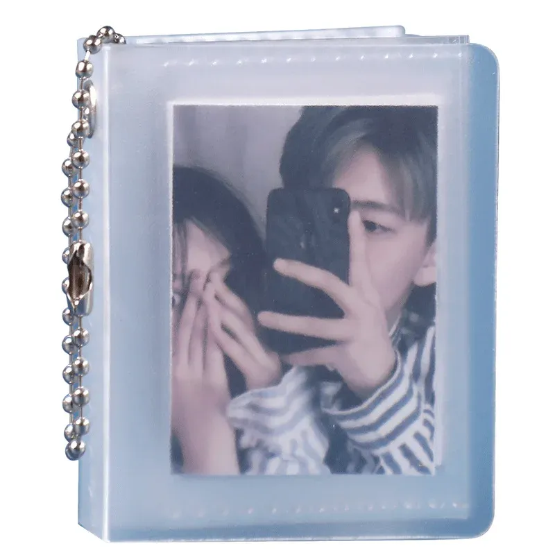 2024 2 -дюймовый фотоальбом для ноутбука Mini Ins Mind Cover Exquisite PVC Hollow Love Heart Binder Holder Holder для Mini