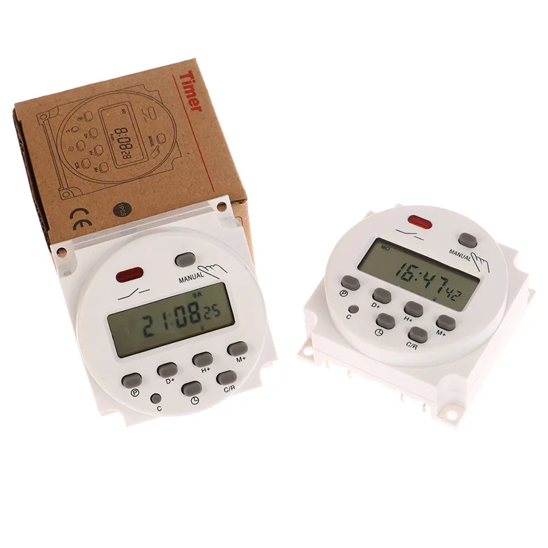 Digital LCD Programmable Timer Switch Relay - 12V/24V/110V/220V - Best ...