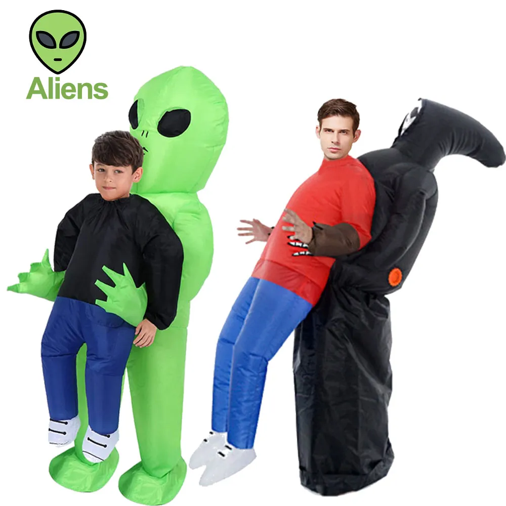 Inflatable Costume: Scary Alien Monster Cosplay Suit For Adults And ...