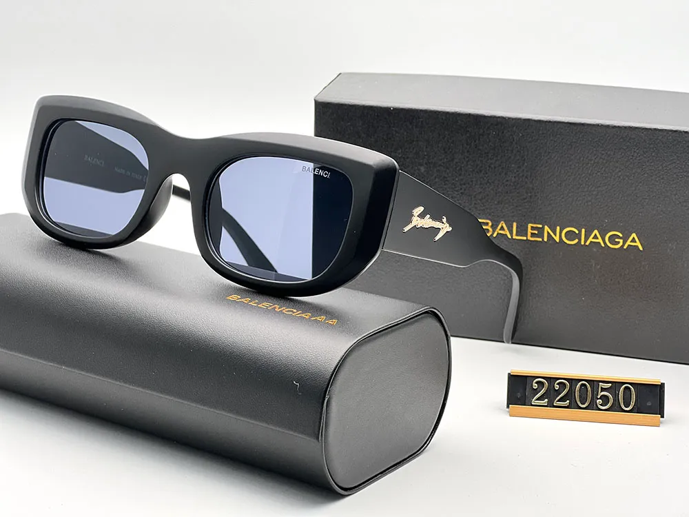 Balenciaha BB 0121s Lunettes de soleil 2024 Luxury de créateur de luxe Rectangle Acetate Sunglasses High Quality Correct Letter Edition Lunets avec boîte