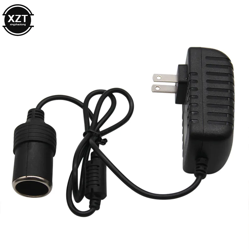 220 V AC bis DC 12V 2A Auto Zigarette Leichter Ladegerät Transformator Adapter Sockelauto Elektronische Geräte EU UK US -Stecker