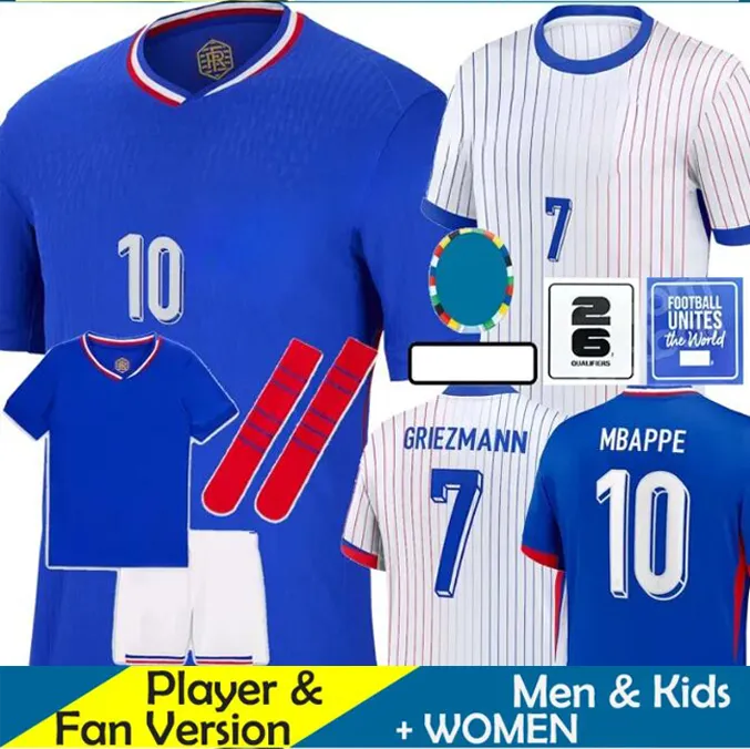 Patch Adesivi Per Tuta Francia &ndash; Flocatura Sponsor &ndash; Mbapp&eacute;, Griezmann, Benzema &ndash; Made In France
