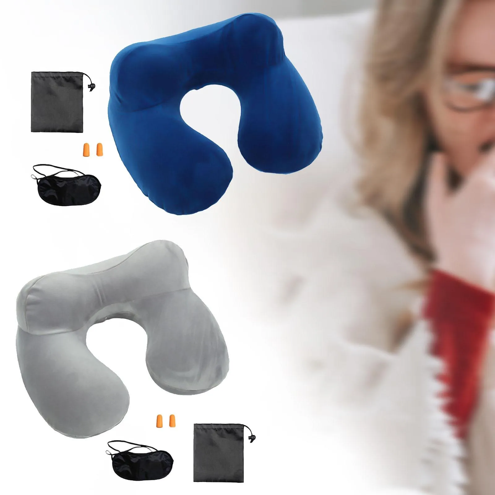 Travel Pillow Ergonomic Ultralight Neck Pillow for Plane Home Office Train