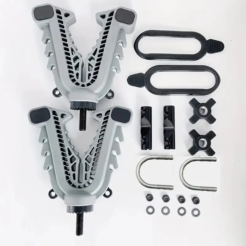 Rubber Gun Rack ATV UTV Gun Racks With Rubber Coating Secure Mount For Off Road ...