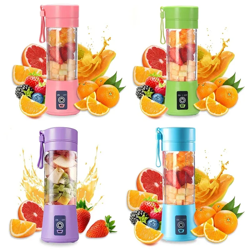 Wireless Mini Juicer 380ML – Portable USB‑Charging Fruit Blender Cup – 10% Off Deal