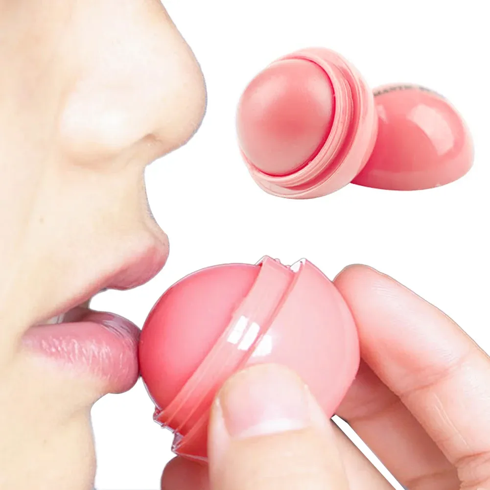 Lip Gross Enhancer 6 Color Planta Natural Esfera Orgânica Pomada Coc Bola Bolsa de Bolsa de Lips