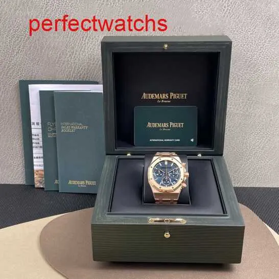 Owatch da polso moderno AP Royal Oak Series 26240or Blue Disc