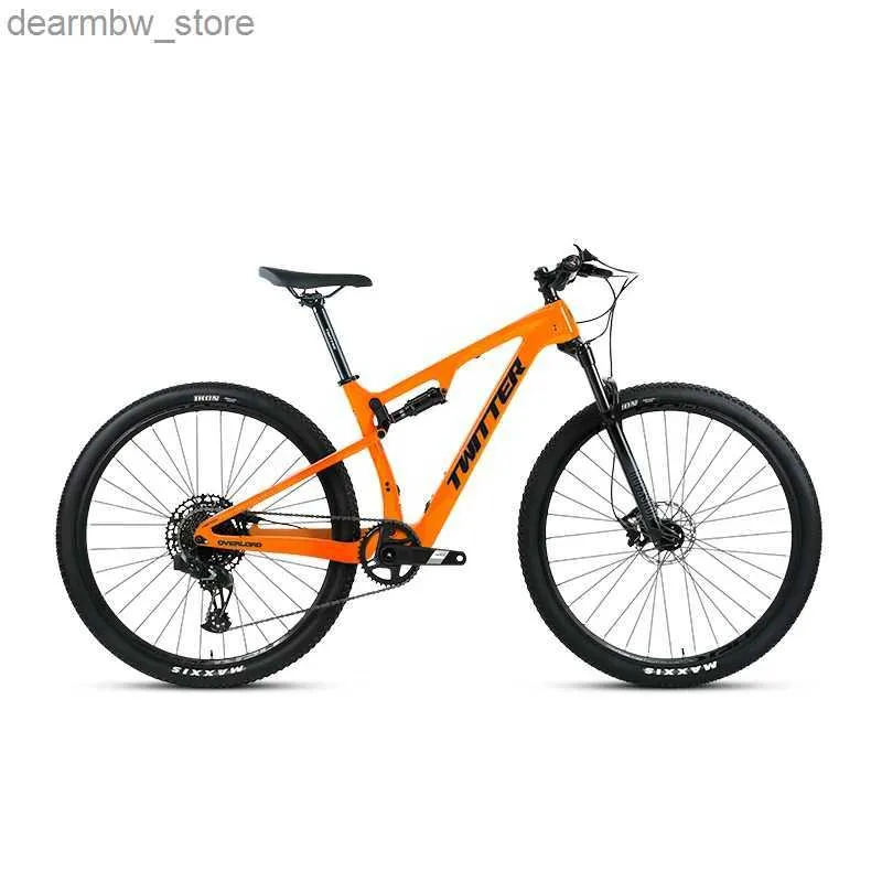 Full suspension carbon fiber mountain bike sale