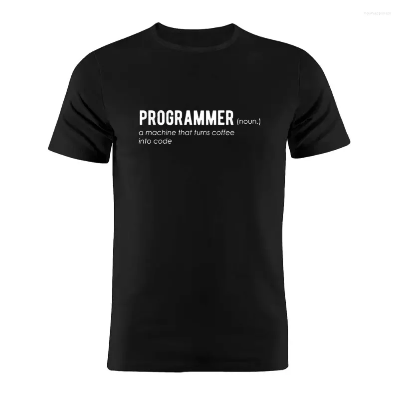 Erkek Tişörtleri Pamuk Unisex Shirt Programlama Şaka Geliştirici Kodlayıcı Yazılım Programcı Hediyesi Tee