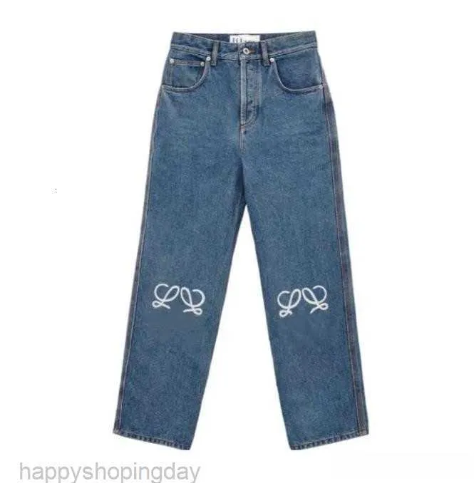 2024 New Jeans Womens Designerhose Offene Gabel enge Capris -Denimhose Fleece verdicken warme Abschleife Jean Hosen Stickerei Druck