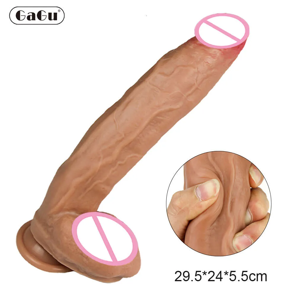 Realistyczny silikonowy dildo dorosły ogromny z filiżanką ssą seksowne zabawki dla kobiet paska pochwa flirtowanie masturbacji masażer
