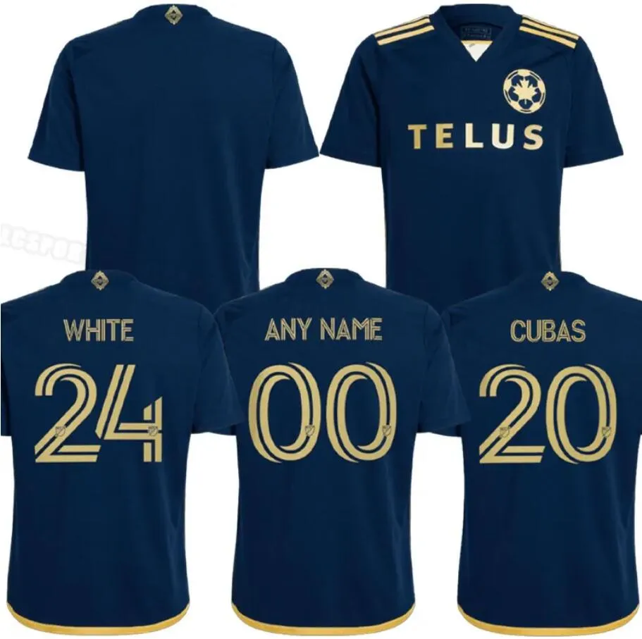 2024 2025 Vancouver Soccer Jerseys Whitecaps Home Away Men Kids Kits Fans Fans Player Version 24 25 Football Shirt Thailand Quality