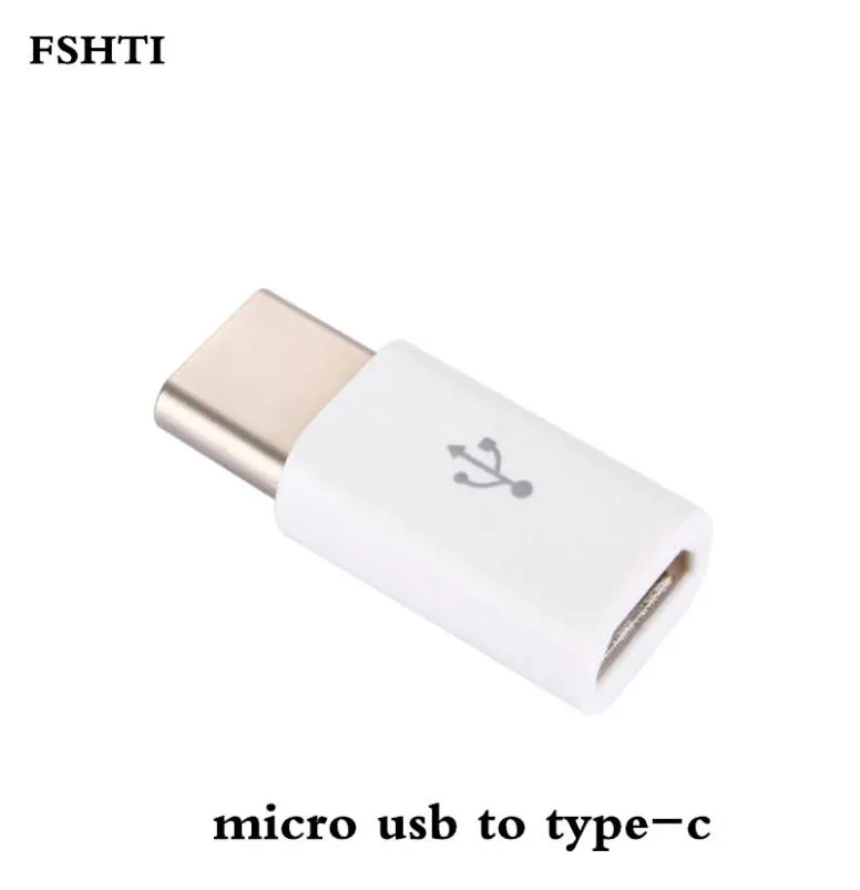 FSHTI USB -kabel 31 typec mannelijk naar micro USB vrouwelijke USBC -kabels Adapter Type C voor MacBook Nokia N1 Chromebook Nexus 5x 6P2017436