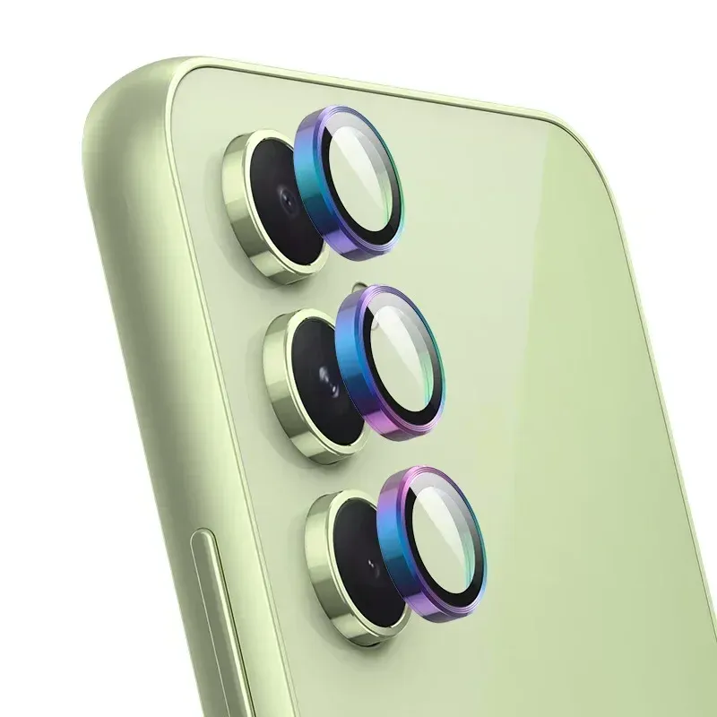 Camshield Metal Lens Rings para Samsung Galaxy A54 A34 A24 A14 A25 A15 A35 A05 Câmera Protetor de vidro Ligição da tampa da tampa do quadro
