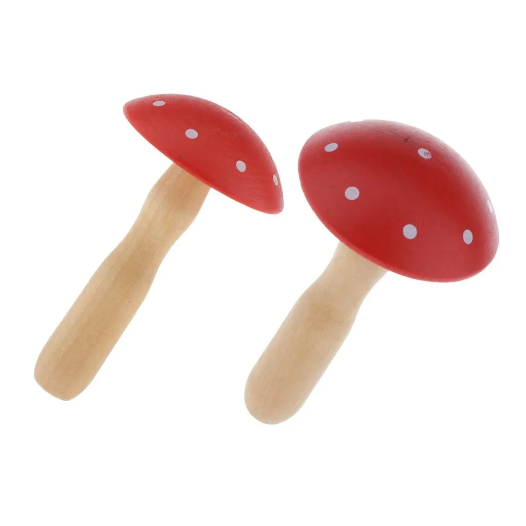 Darning Supplies DIY Cute Wood Darning Mushroom Darning Needle Sewing