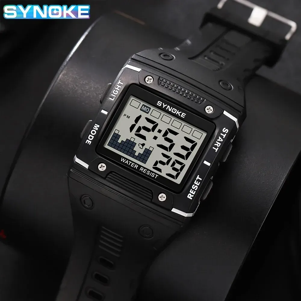DHgate.com:SYNOKE Mens Digital Sports Watch: Waterproof