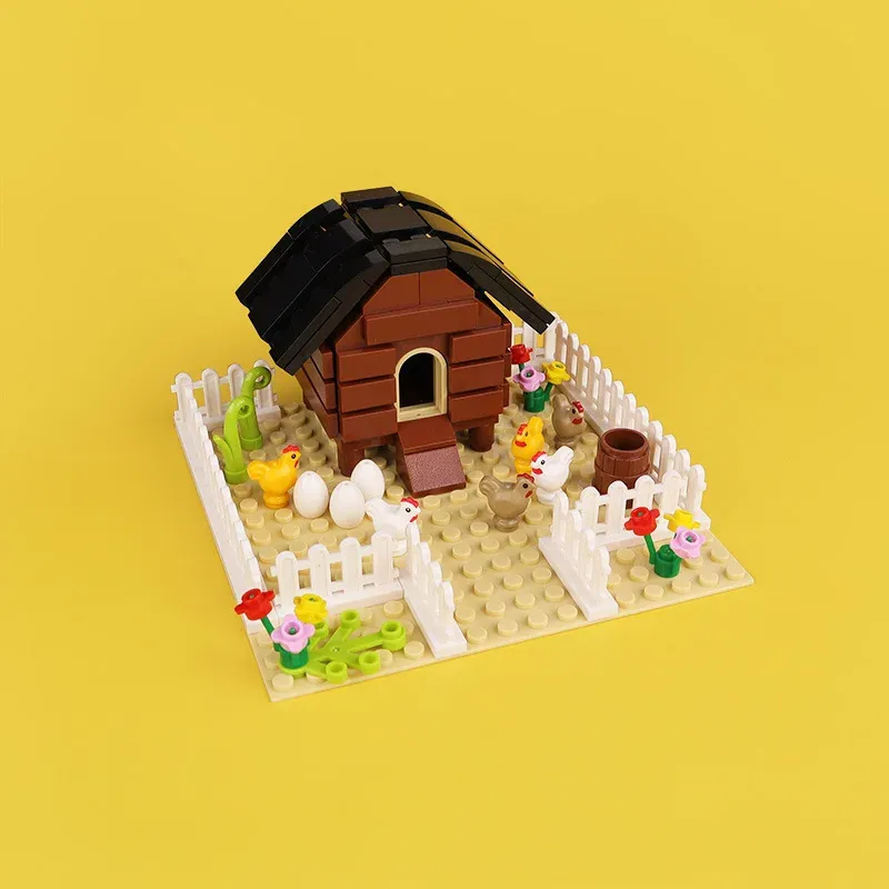 Chicken Henhouse Lego City Coop Lego Chicken Lego Classic Coop MOC