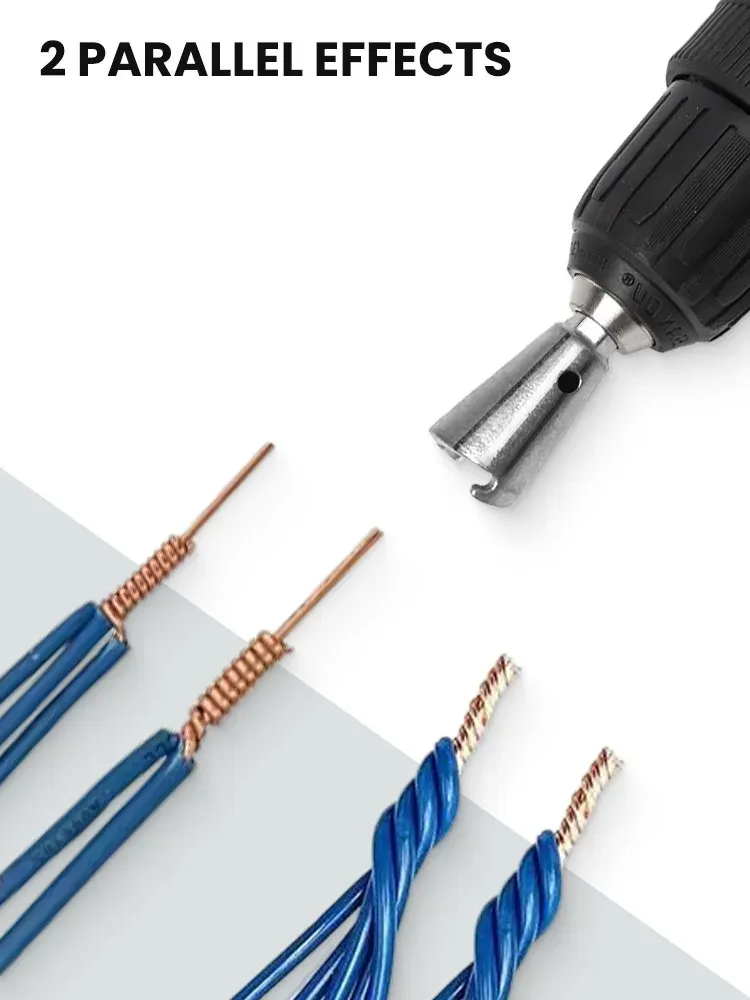 Инструменты скручивания проводов быстро Twister Electrician Artifact 1,5-6 квадратный 2-6 способ для водителей силового бурового кабеля скрученного разъема
