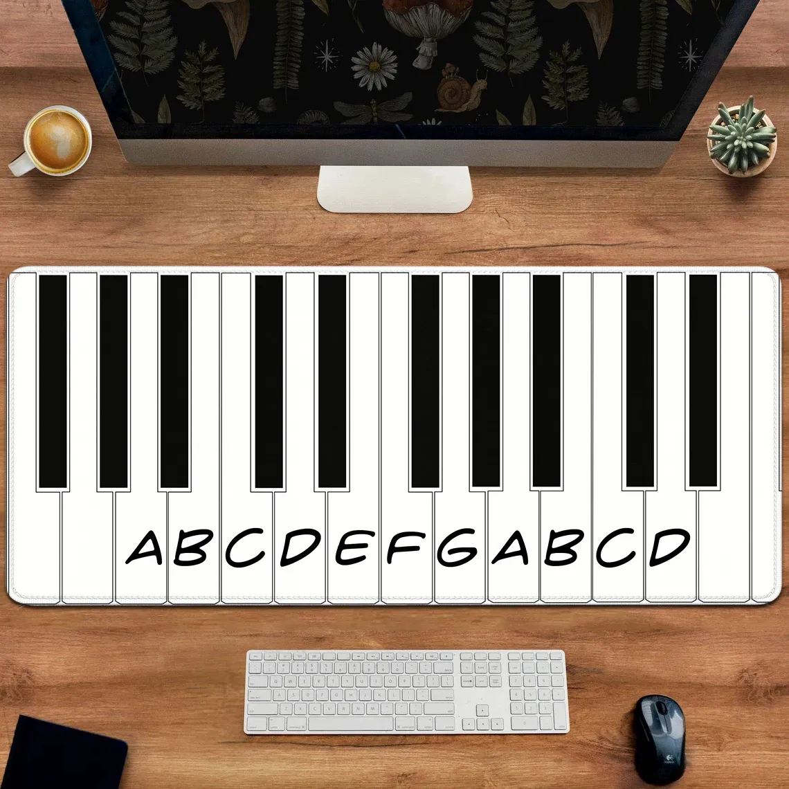 Notes Mouse Pad Funny Musical Note Mouse Pad Large Retro Color... From Ddmymaster, $26. ...