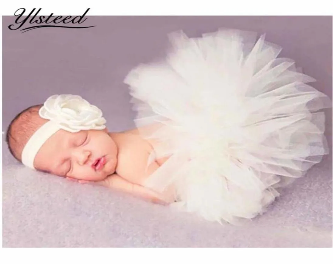 Nowonarodzone dziecko tutu spódnice dziewczynki puchowe spódnice strój maluch niemowlę krótkie ciasto spódnica księżniczka opaski na głowę POS Costume 7308944