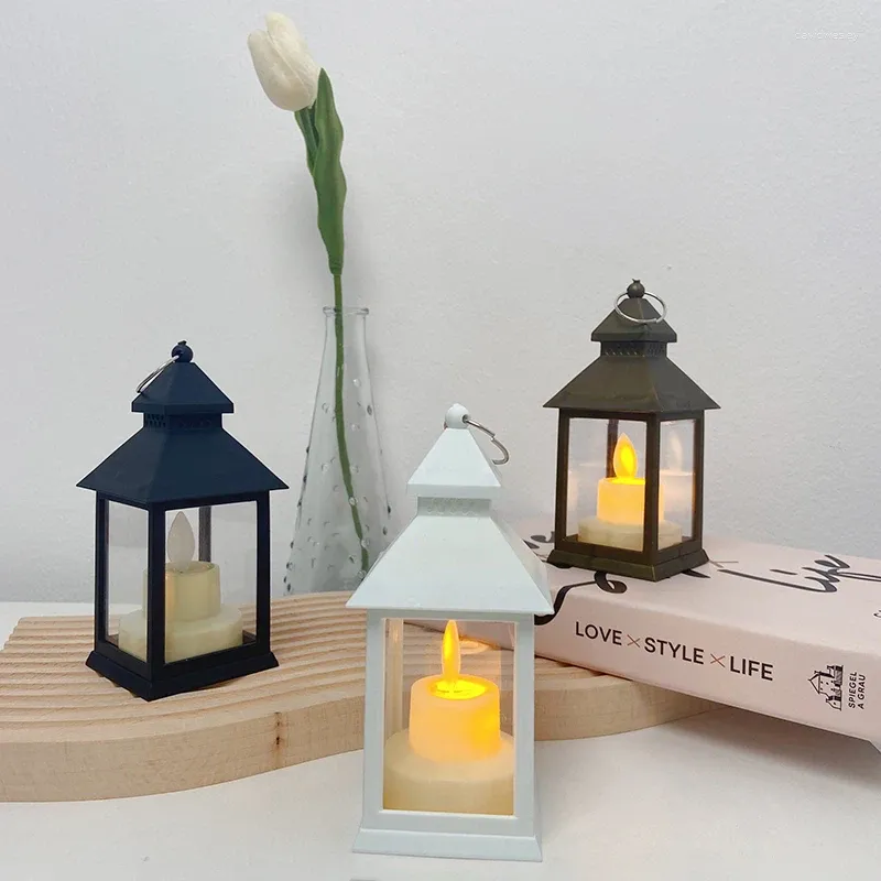 Kerzenhalter Candlestick Lampe Antike Flameless Kerosin Tisch Top Anhänger Weihnachten und Jahr Home Dekoration