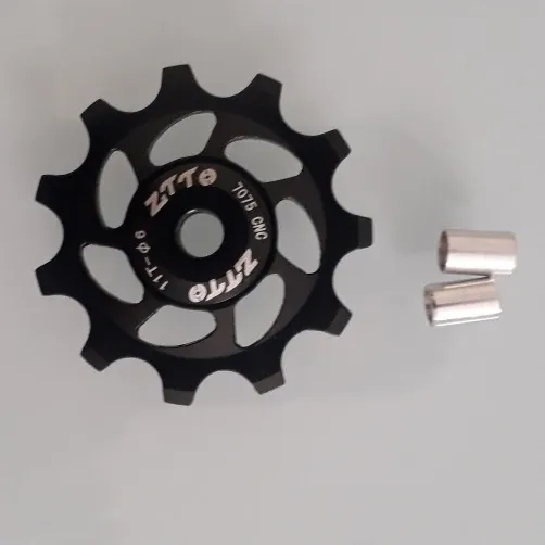 ZTTO 11T MTB bisiklet arka vites değiştirici jokey tekerleği seramik yatak kasnağı AL7075 CNC Yol Bisikleti Kılavuzu Rulo Reve 4mm 5mm 6mm